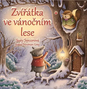 Zvířátka ve vánočním lese