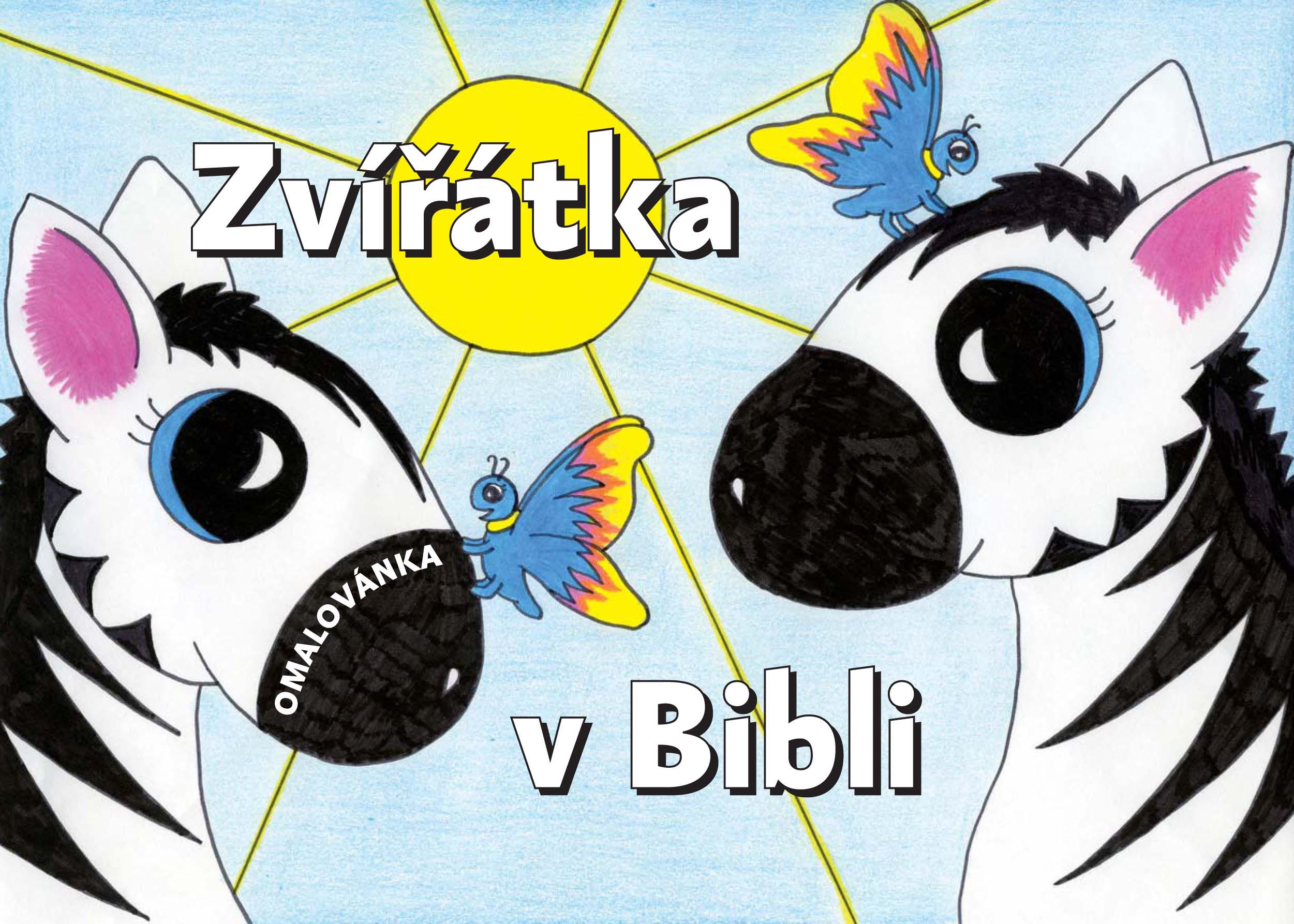 Omalovánka se zvířátky z Bible