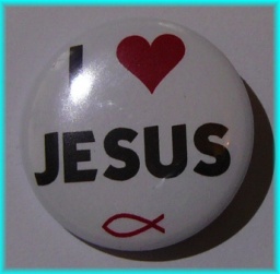 Placka 25mm - I Jesus