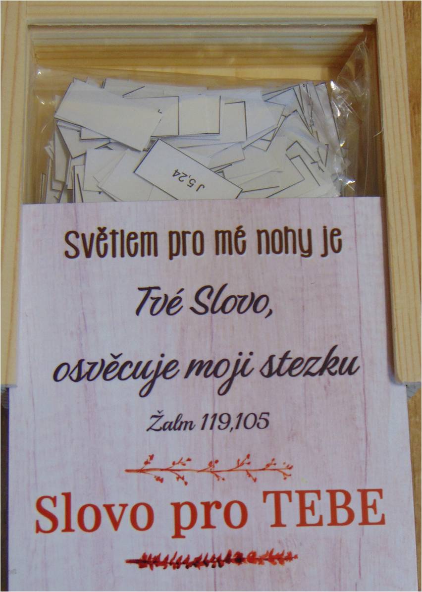 Krabička -s veršíky