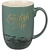 Mug Green He Leadeth Me Ps. 23