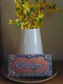 Dřevěná dekorace nastěnu