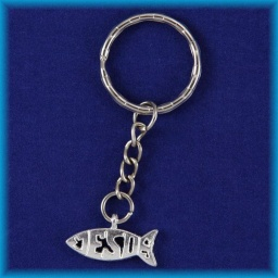 Přívěšek řetízek - Ryba Jesus