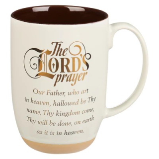 Hrníček -The Lord's Prayer White - Matthew 6:9-13
