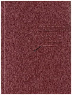 Bible ČEP bez DT, střední formát, pevná vazba, vínová
