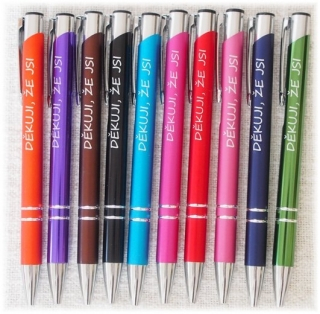 Kuličkové pero - Děkuji, že jsi