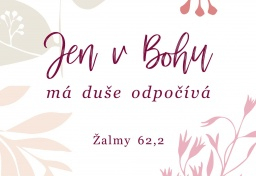 Magnetka - Žalm 62:2 Jen v Bohu