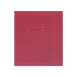 Bible poznámková ČEP DT - Pevná vazba červená
