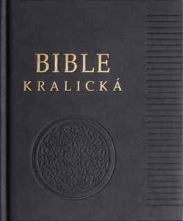 Poznámková Bible Kralická - luxus