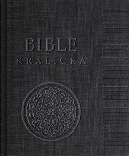 Poznámková Bible Kralická - černá